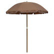 vidaXL Parasol with Steel Pole Beach Umbrella Garden Patio Multi Colors/Sizes-5